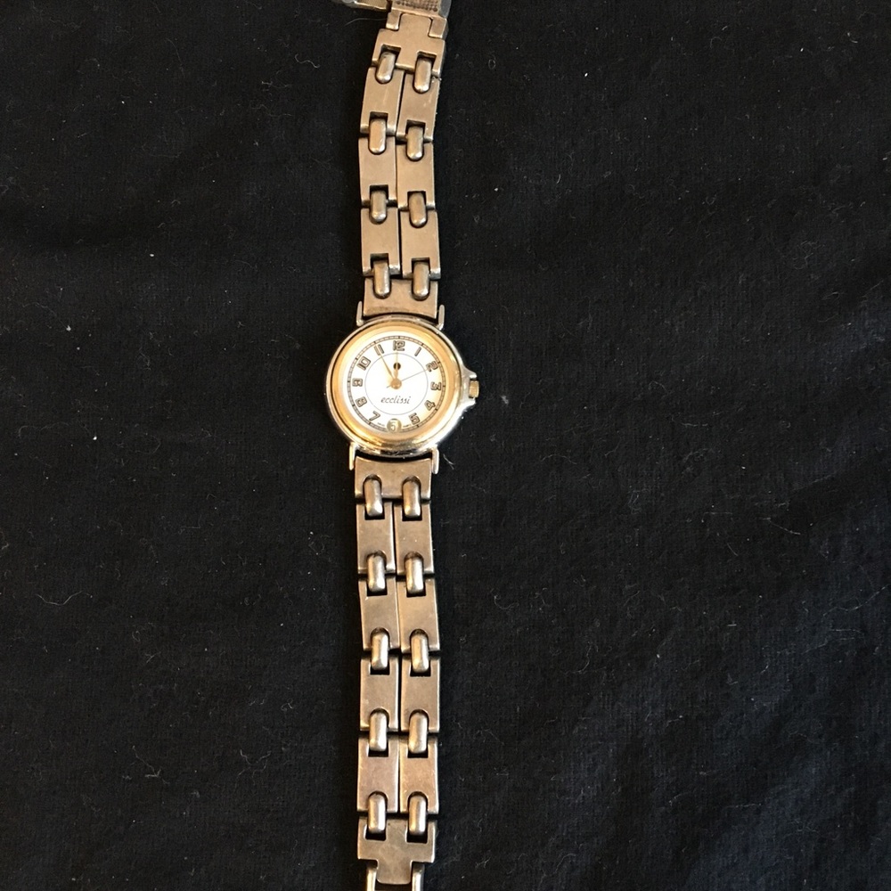 COPY - Ecclissi .925 sterling silver watch.